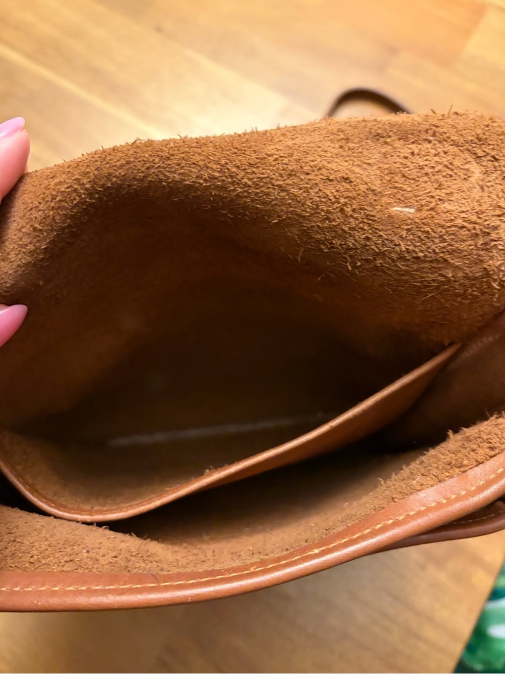 Coach Vintage Brown Leather Crossbody Satchel - Picture 7 of 10